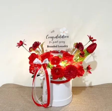 Bloom Box Akrilik Ucapan Grand Opening Brebes